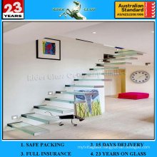 2-19mm Thick Clear Float Glass Sheet with AS/NZS 2208